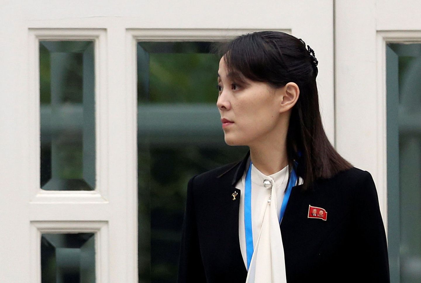 6月4日，朝鲜最高领导人金正恩胞妹金与正透过官媒朝中社发表讲话，大骂有关脱北者在朝韩边境一带向朝鲜散布反朝传单的事件。（Reuters）