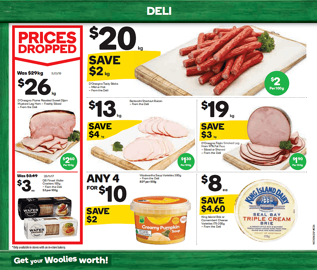 Woolworths 6月10日-6月16日折扣，薯片、能量棒各种零食半价 - 27