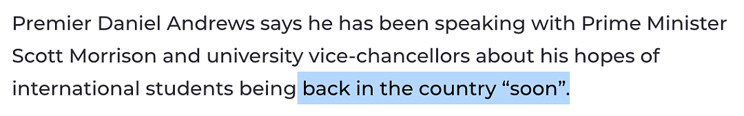 中国发布留澳预警，我们怎么办？维州政府或承担学生返澳隔离费用（组图） - 2