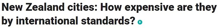 全球最“贵”城市排名，中国这个城市排第一，新西兰又输给了澳洲！纽村PK土澳，移民们有话说...（组图） - 1