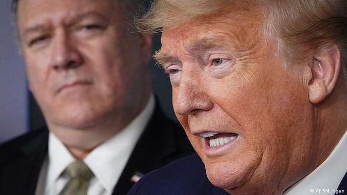 USA Präsident Donald Trump und Mike Pompeo (AFP/M. Ngan)