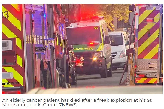 “就像地球毁灭一样！”南澳物业剧烈爆炸，一人当场死亡，一人送医（组图） - 1