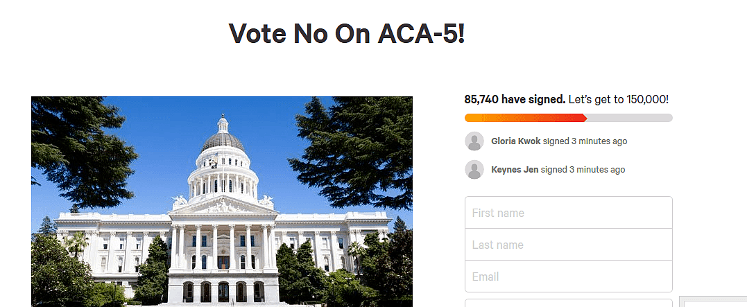 噩耗！严重伤害华人的ACA5法案在加州众议院通过，我们一定要发声 （组图） - 8