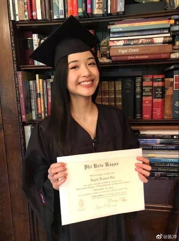 华人知名女星晒学霸女儿哈佛毕业照，竟被万名网友狂喷 