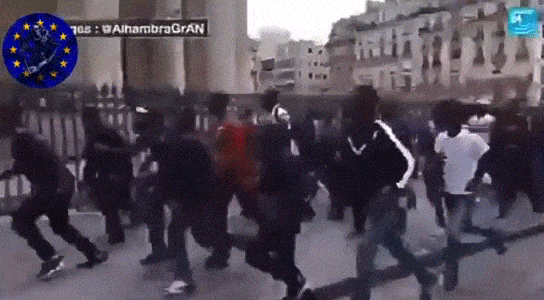巴黎成了“黑命贵”战场，黑人叛乱者与警方发生激烈冲突…（视频/组图） - 29