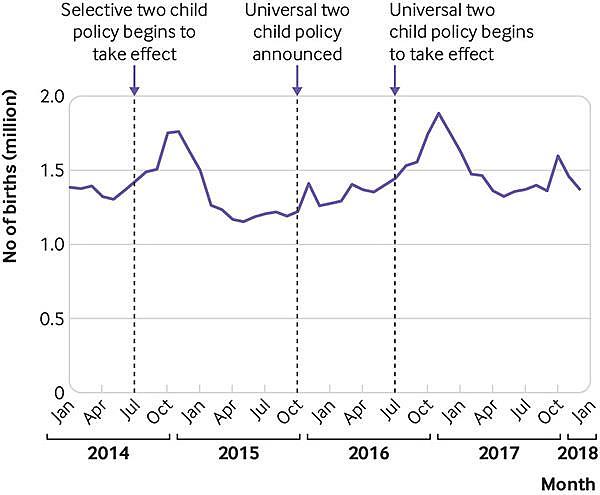 乔杰院士论文：全面二孩政策实施半年后，每月多出生30万人