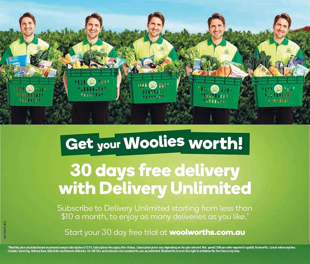 Woolworths 6月17日-6月23日折扣，好奇纸尿裤、浴巾都半价 - 6
