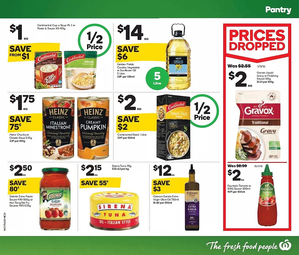 Woolworths 6月17日-6月23日折扣，好奇纸尿裤、浴巾都半价 - 28