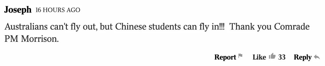 “怎么能让中国学生回来？北京疫情又爆发了”留学生返澳计划遭西人网友炮轰（组图） - 9