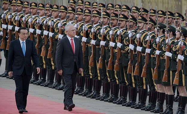 澳大利亚总理上一次访问北京是在2016年，时任总理特恩布尔与李克强会面。