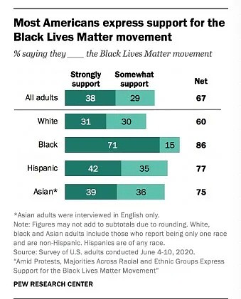 深度分析：美国亚裔有多少人反对黑人抗议运动？（组图） - 5