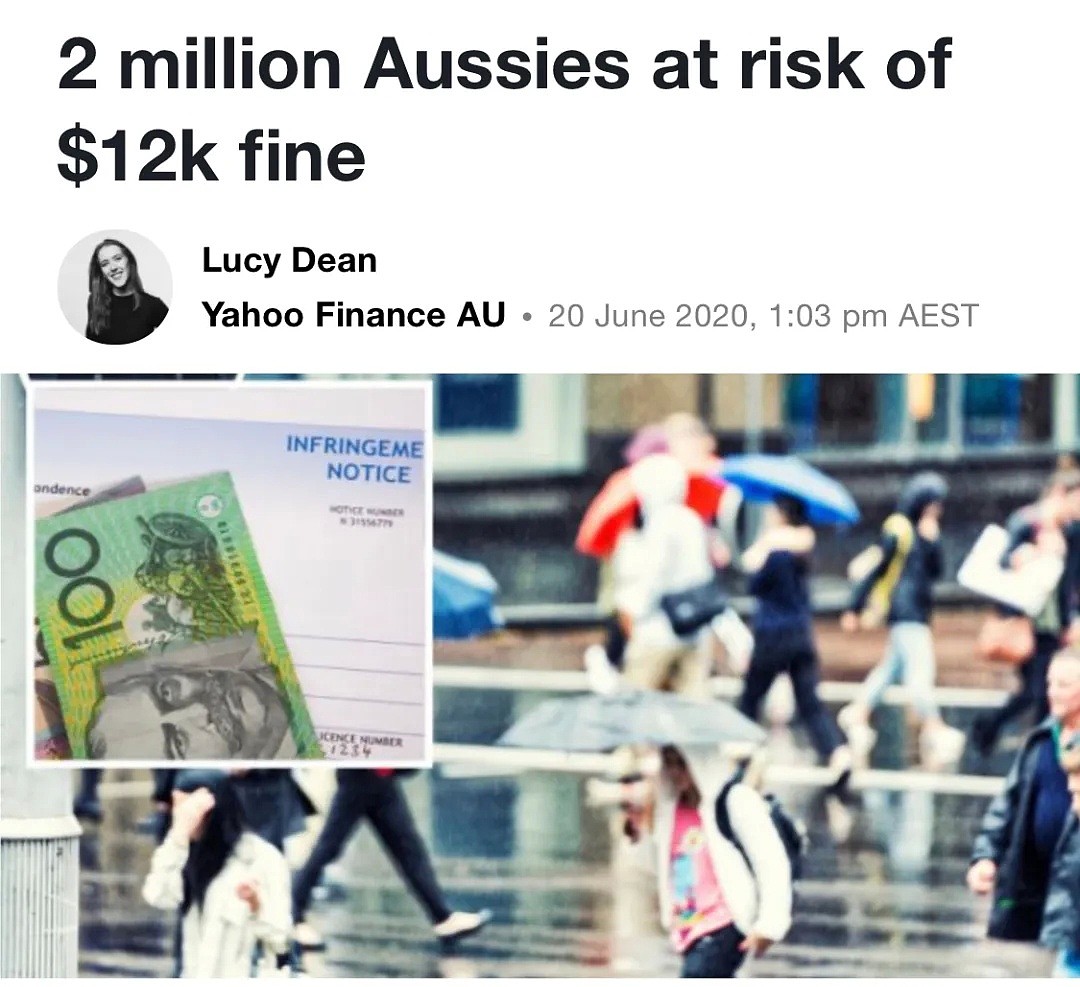 小心  快自查！ 200万澳人或面临ATO$12,000罚款，只因违规取出Super（组图） - 1