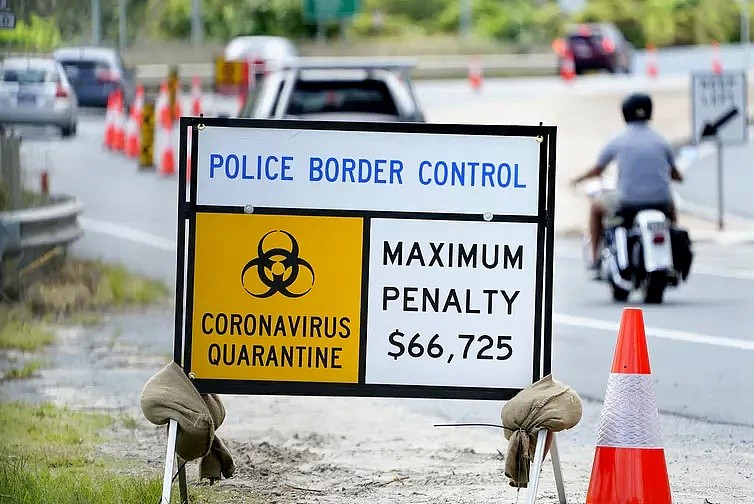 全澳感染飚6周最高，超100万澳洲人恐被隔离！各州纷纷“拉黑”维州，卫生部长：澳洲边境将关闭很长一段时间 - 8