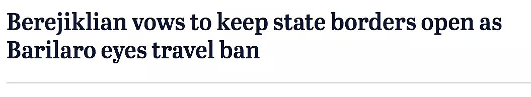 全澳感染飚6周最高，超100万澳洲人恐被隔离！各州纷纷“拉黑”维州，卫生部长：澳洲边境将关闭很长一段时间 - 12
