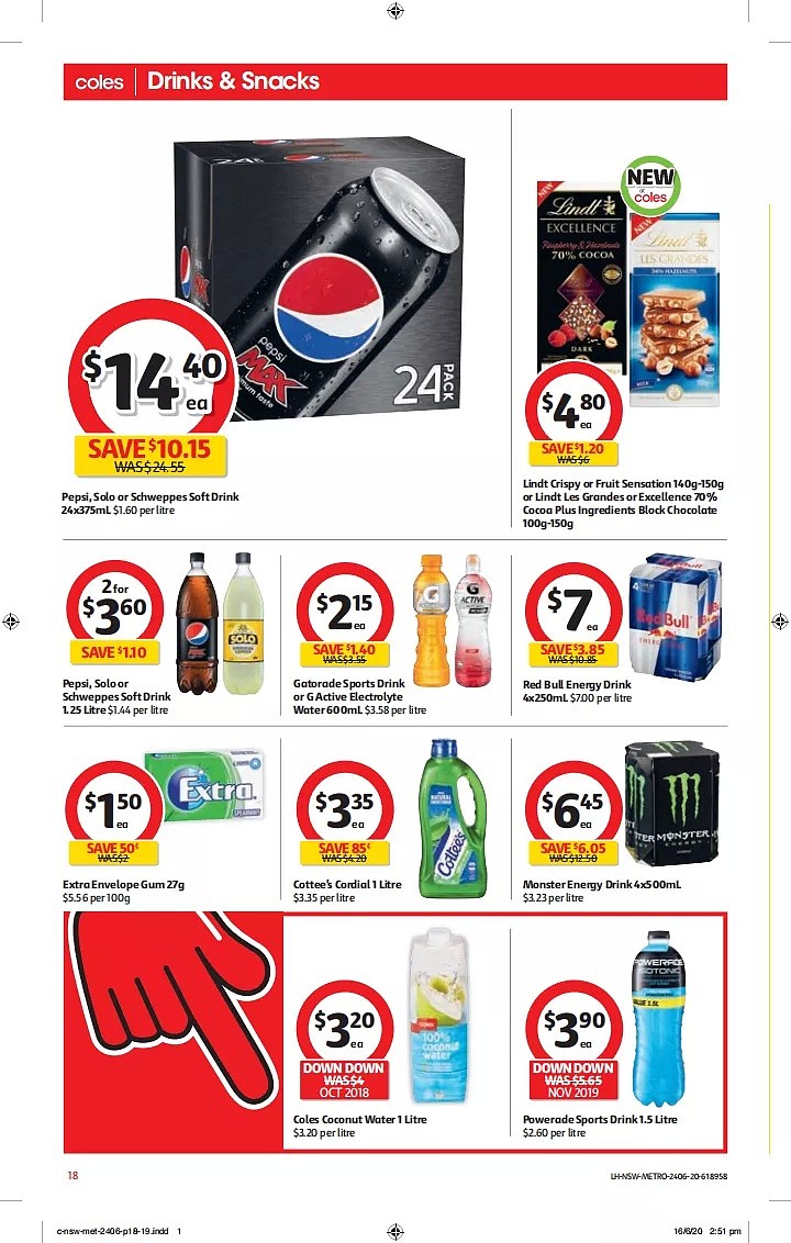 Coles 6月24日-6月30日折扣，椒盐鱿鱼、春卷饺子半价 - 18