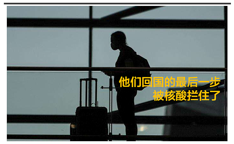 华人、留学生崩溃了！回国必须先做核酸检测？来不及、约不上…机票成废纸（组图） - 1