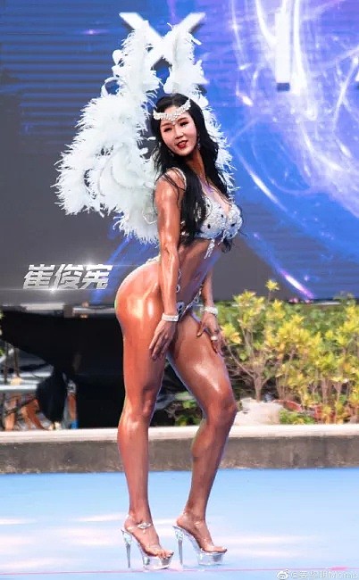 【美女】“中国美臀皇后”黄金腰臀比俘获男人的心，这身材你顶得住吗？（组图） - 10