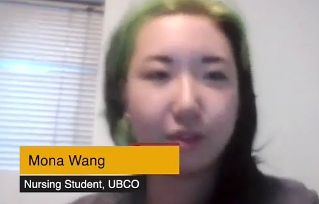 UBC华人女留学接受采访！