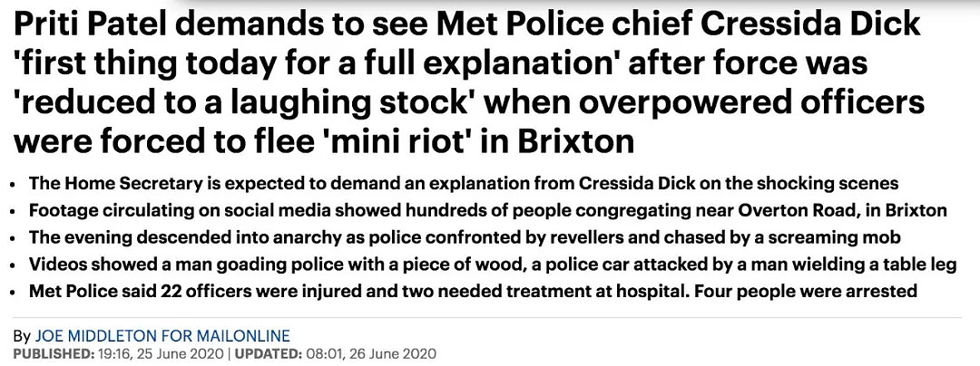 疯了！百人混战，警察被捅伤，英国首相、卫生大臣轮番发出警告（组图） - 34