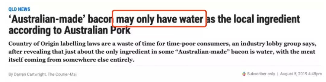 Woolworths重磅宣布：拒绝中国制造，改为澳洲生产！超市培根暗藏猫腻，本地成分只有水！澳洲人就该用澳洲制造吗？ - 12