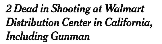 沃尔玛爆发大型枪击！枪手举着半自动步枪疯狂扫射100多枪，6人死伤超市变战场（组图） - 1