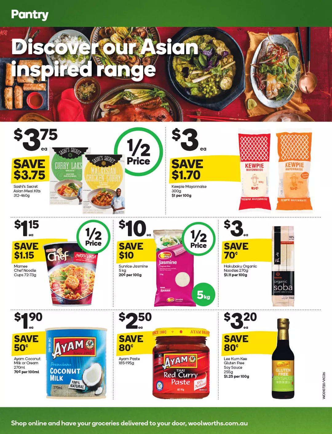 Woolworths 7月1日-7月7日折扣，纸尿裤、饺子半价 - 37