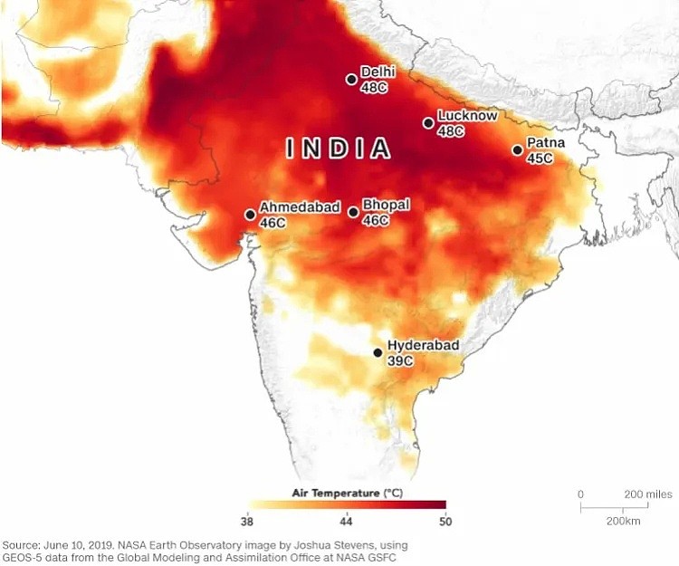 高温热死，雷暴劈死，疫情病死...印度今年是祸不单行啊... - 13