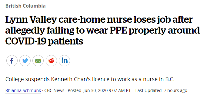 太惨！华裔护士抗疫一线令人骄傲，但工作时没有正确穿戴防护用品被开除（组图） - 11