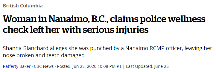 RCMP再次被曝暴力执法！加拿大女子报警求救，却被打断鼻梁，还被打掉两颗牙齿！（组图） - 5