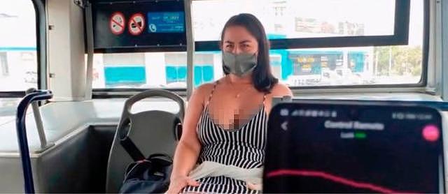 哥伦比亚成人女演员公交车上演限制级剧情，违反防疫规定被通缉