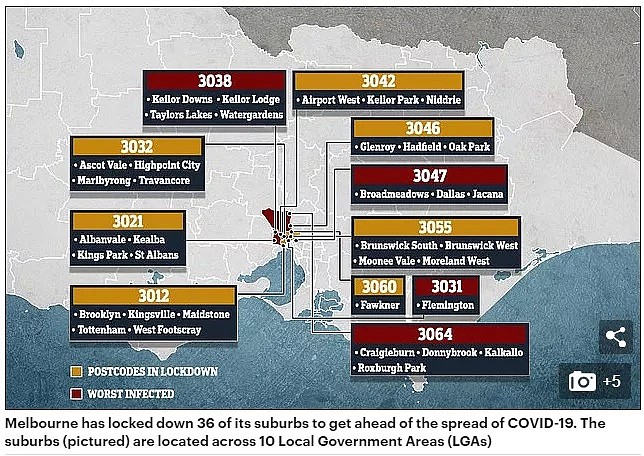 墨大旁、9栋公寓被封锁！墨尔本CBD确诊39例却仍然不封……（组图） - 8