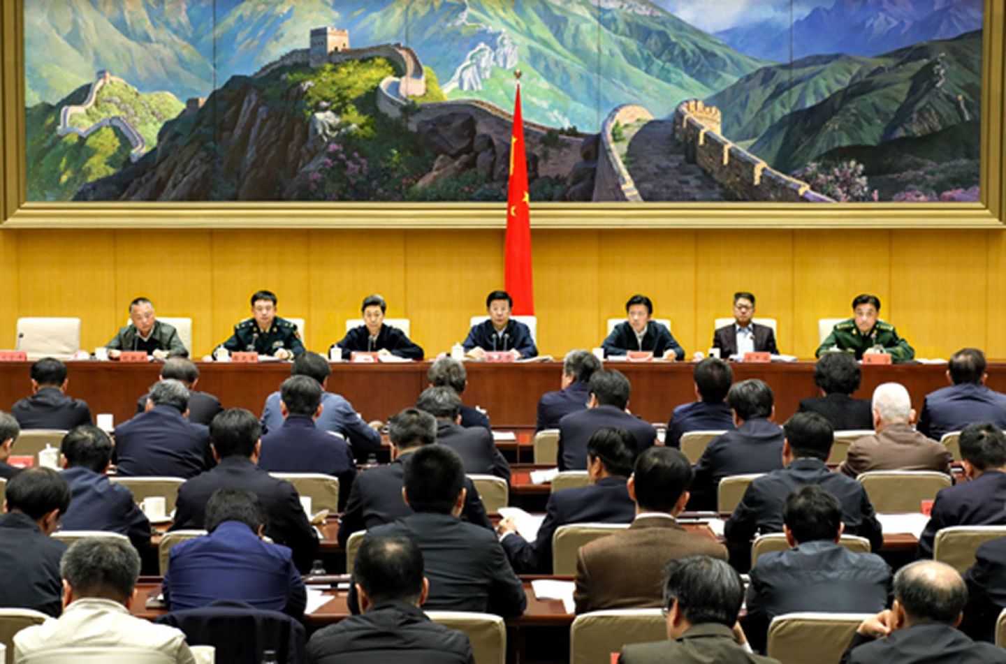 中国公安部的内部会议称将配合正在筹备的国安公署制止危害国安的活动。（中国公安部官网）