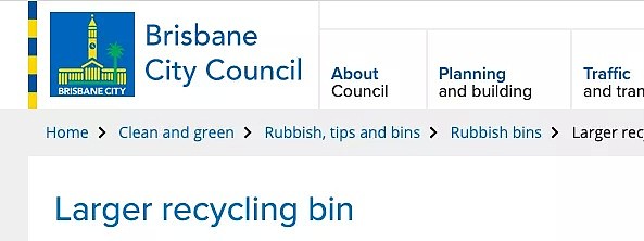 大的更好！布里斯班免费升级可回收垃圾桶，终于不用担心垃圾装不下了 - 1