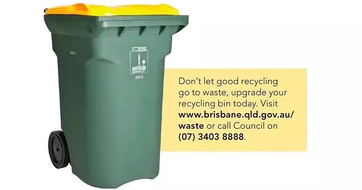 大的更好！布里斯班免费升级可回收垃圾桶，终于不用担心垃圾装不下了 - 3