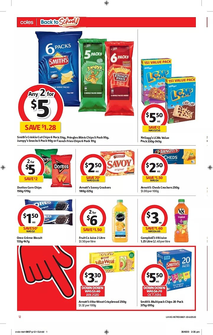 Coles 7月8日-7月14日折扣，洗衣粉、午餐盒半价 - 12