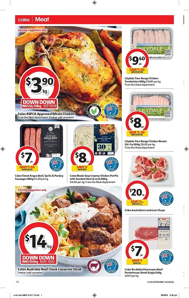 Coles 7月8日-7月14日折扣，洗衣粉、午餐盒半价 - 16