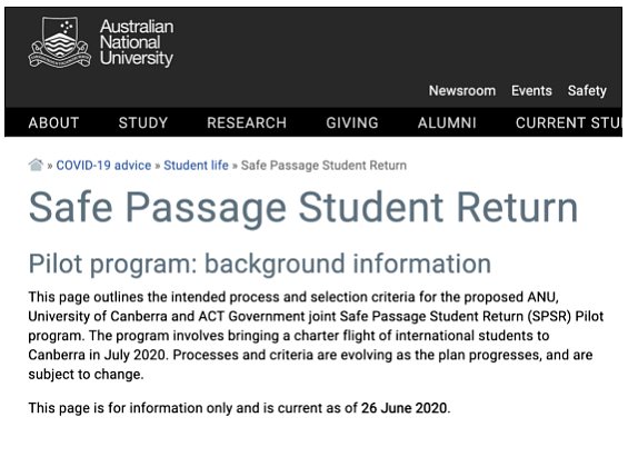 留学生返澳最新通知：首批入境澳洲留学生细则公布，必须满足这些条件！（组图） - 1