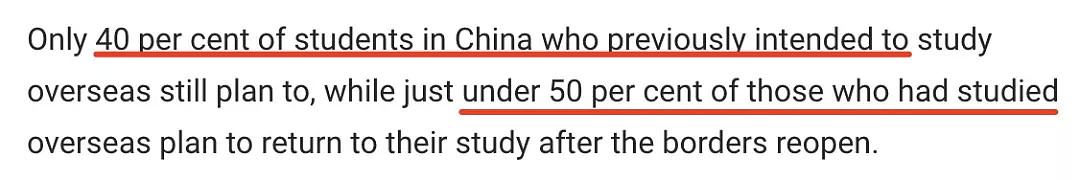 澳洲多地高校称最早7月接留学生返校，澳媒却曝：超半数中国留学生不打算回来！ - 4