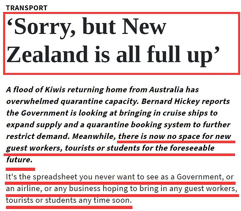 “对不起，新西兰已满员！”多家航司暂停订票；政府考虑游轮隔离 澳大利亚签证回流压力加增（组图） - 10