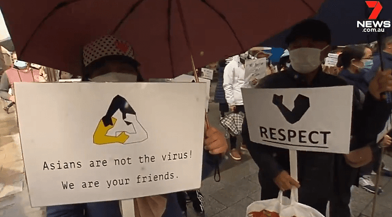 “不再沉默！”数百华人阿德市中心示威，抵制种族主义，反对暴力及偏见（视频/组图） - 8