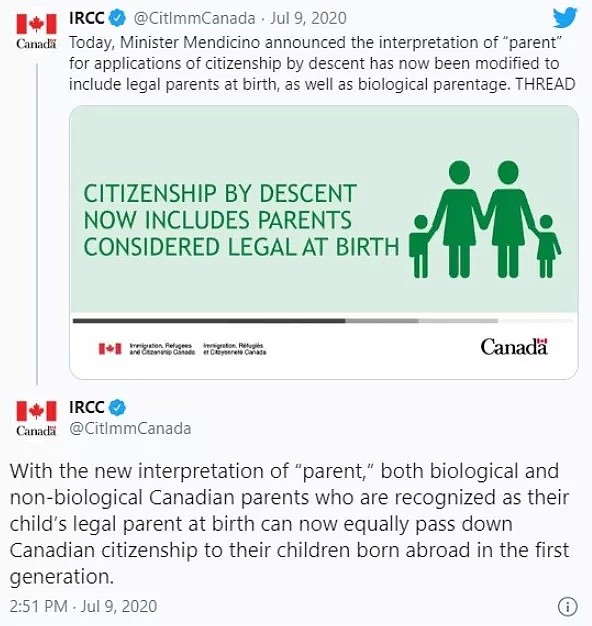 注意！正式改了，华人家庭去中国领养孩子，可以自动成为加拿大公民（组图） - 5