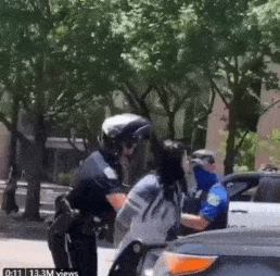 美国女子因交通违规被逮捕，男警连摸2次女司机胸部称“查武器”（组图） - 3