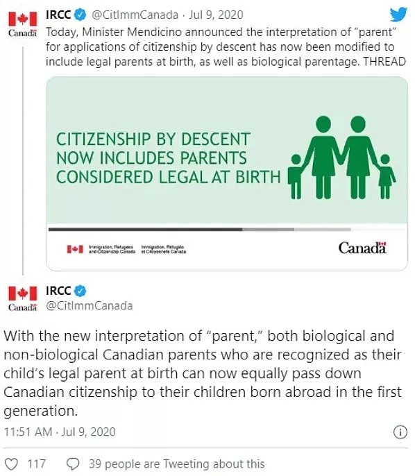 直接影响一大批华人！加拿大公民法变更 这些人可自动获国籍（组图） - 5