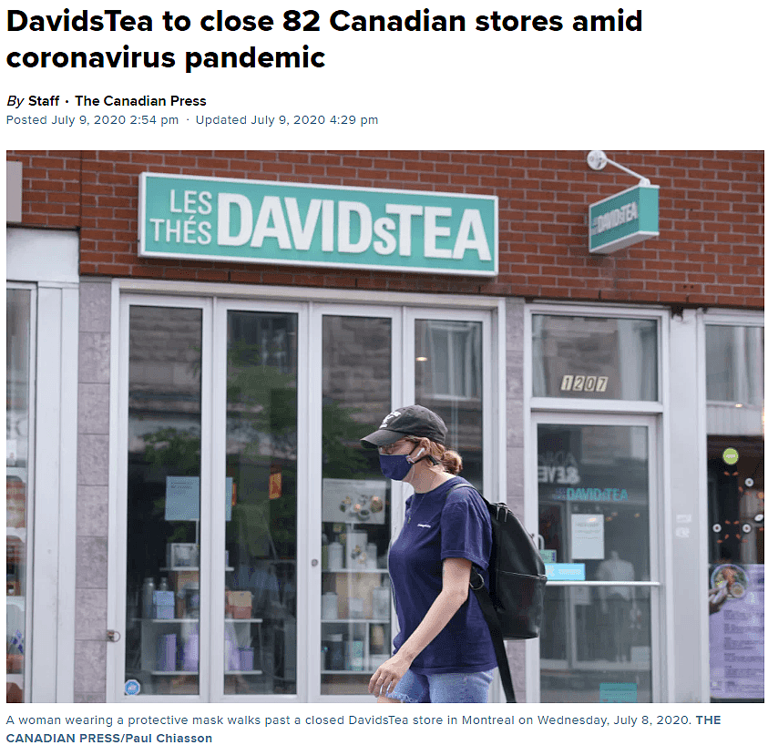 太难了！ MUJI破产 优衣库巨亏98亿 Davids Tea狂关加拿大80家店（组图） - 7