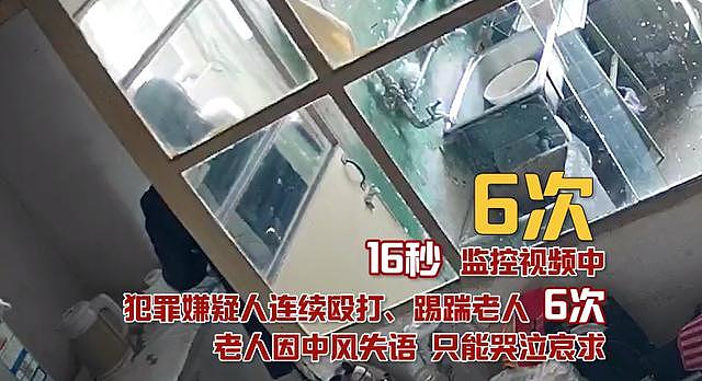 【视频】16秒掌掴脚踢老人6次！北京一保姆涉嫌虐待被看护人罪被批捕