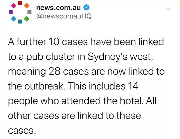 确诊破10000！悉尼限令升级，多个“疫情热点”公布，Kmart、药房、赌场已中招，5家酒吧咖啡厅警戒，大家千万要小心 - 10