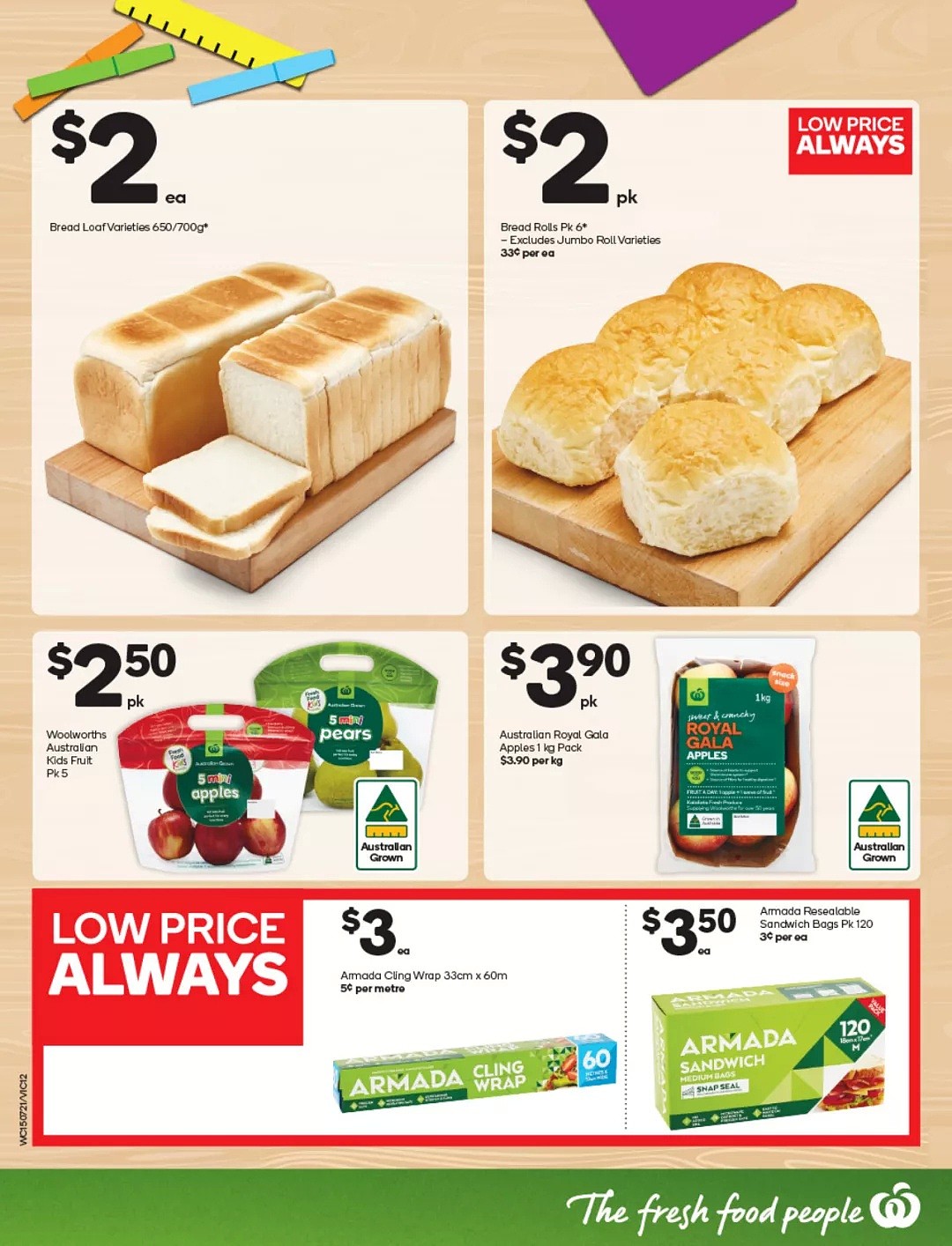 Woolworths 7月15日-7月21日折扣，纸尿裤半价 - 12