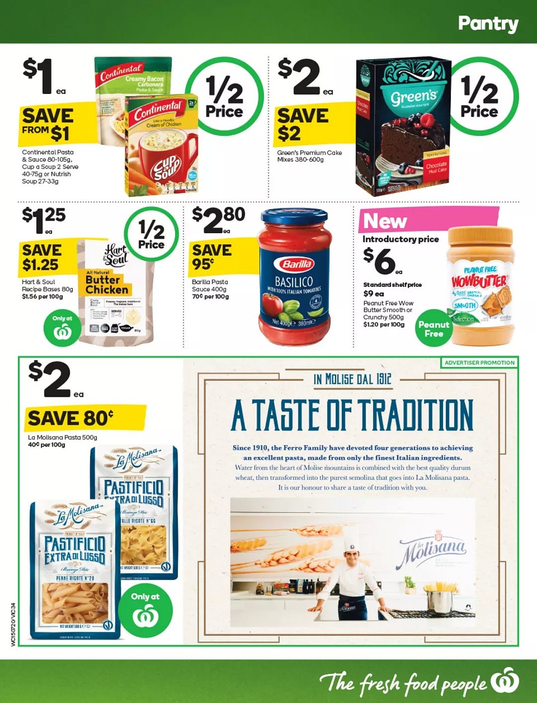 Woolworths 7月15日-7月21日折扣，纸尿裤半价 - 32