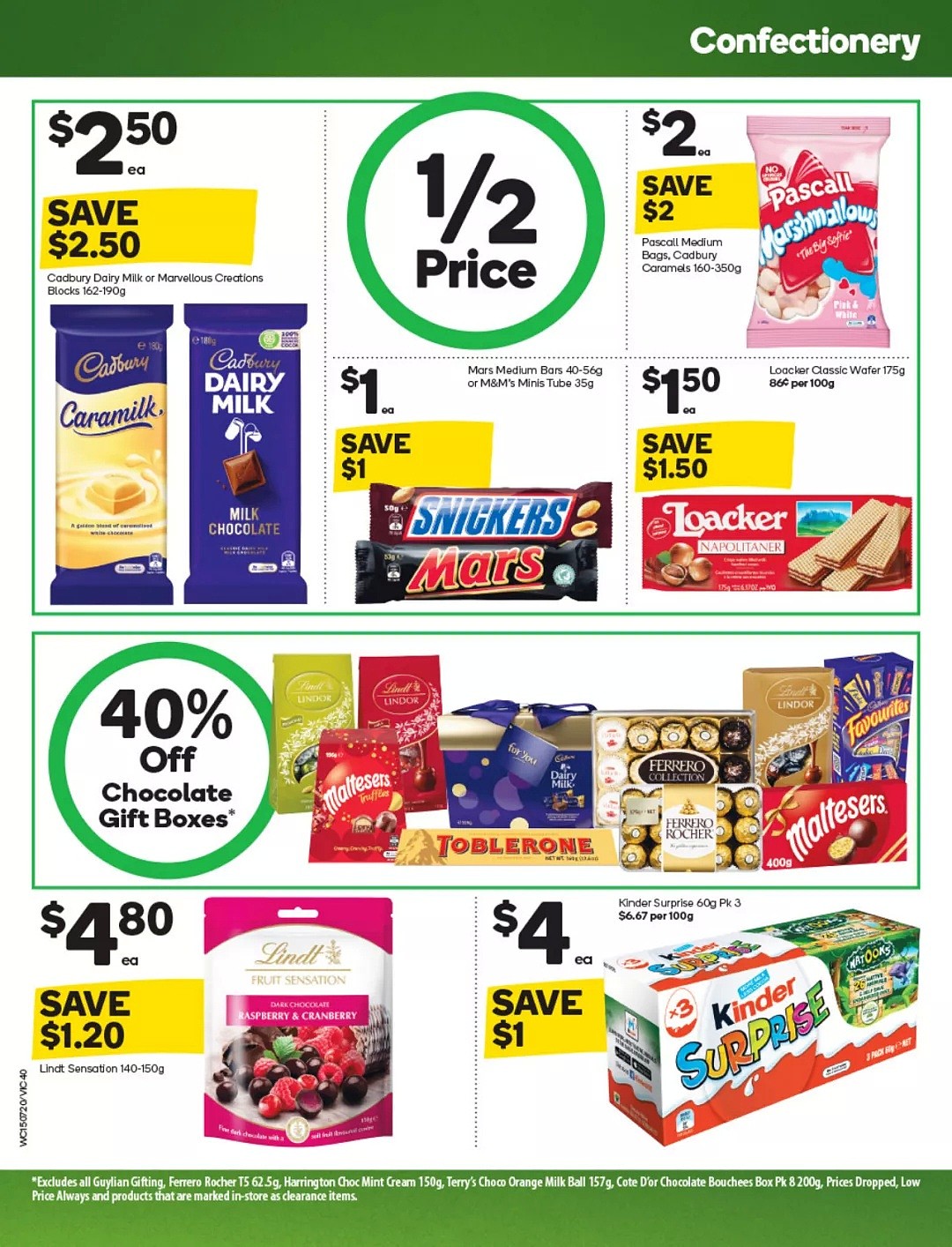 Woolworths 7月15日-7月21日折扣，纸尿裤半价 - 38