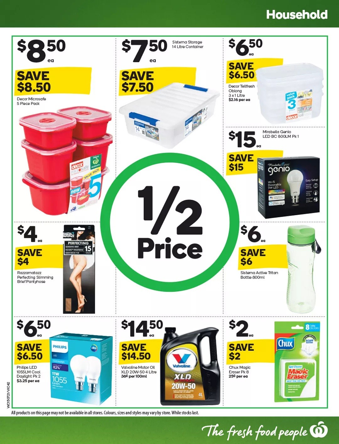 Woolworths 7月15日-7月21日折扣，纸尿裤半价 - 40